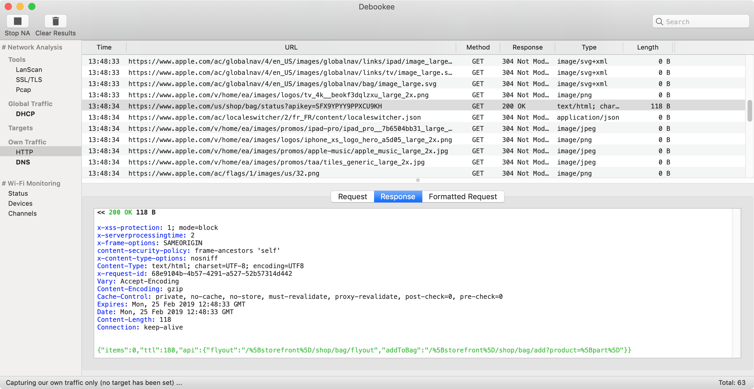 network traffic tool for mac