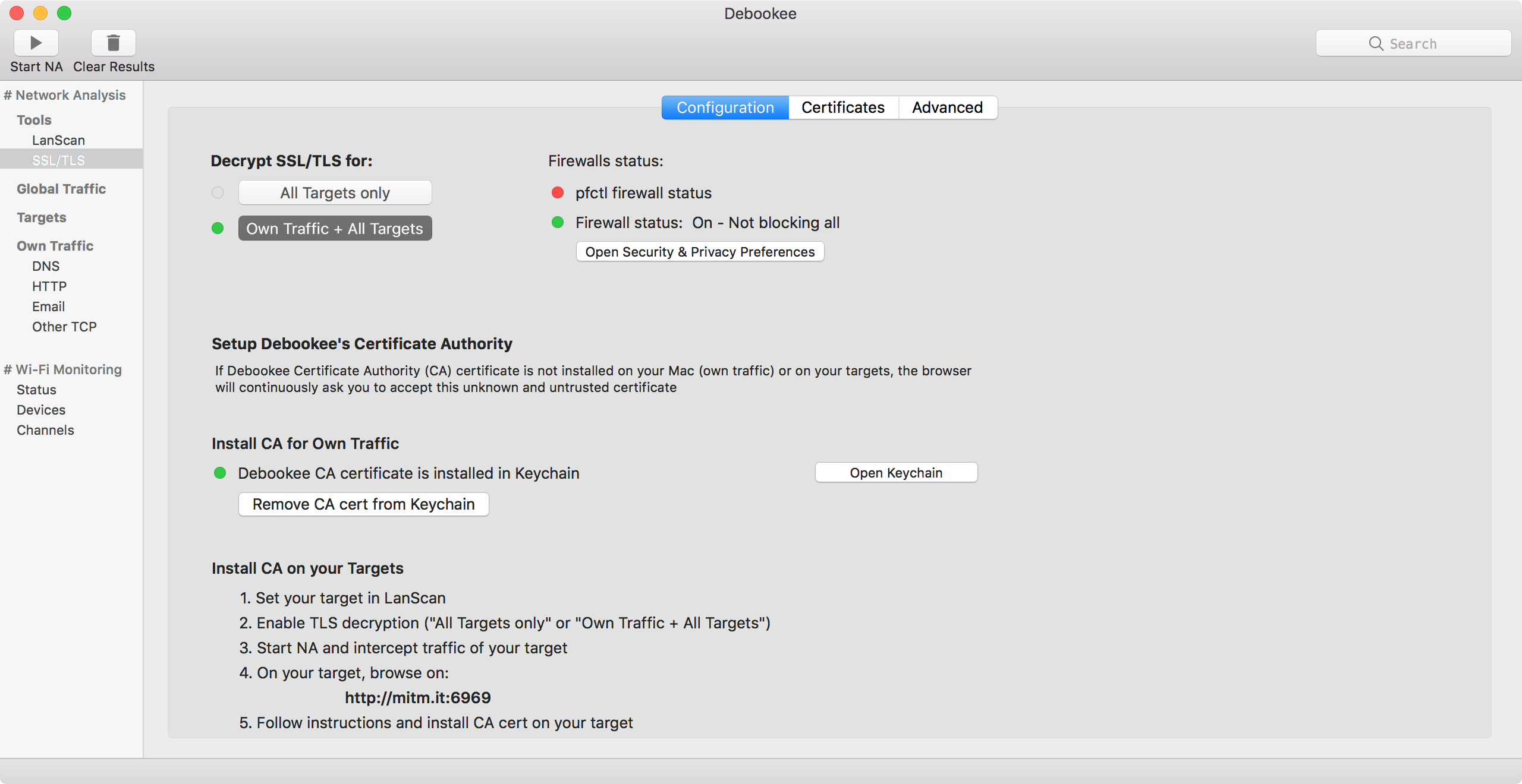 SSL/TLS Decryption Configuration